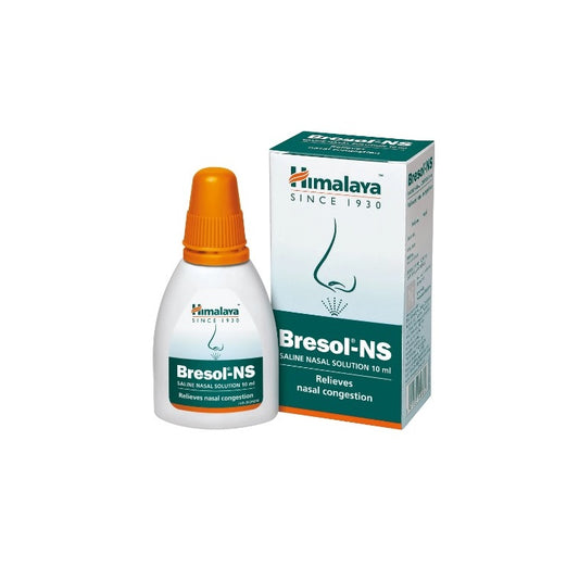 Himalaya Herbal Ayurvedic Bresol-NS (Tropfen/Spray) Atemlösung bei trockener und verstopfter Nase 10 ml