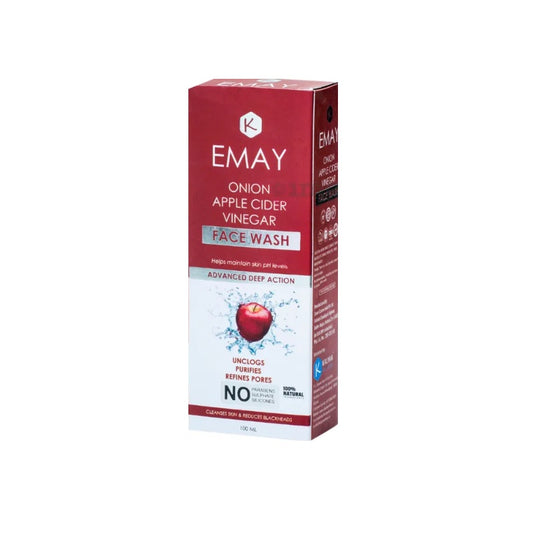 Kalyan Wellness – Gesichtsreiniger mit Emay-Zwiebel-Apfelessig, 100 ml