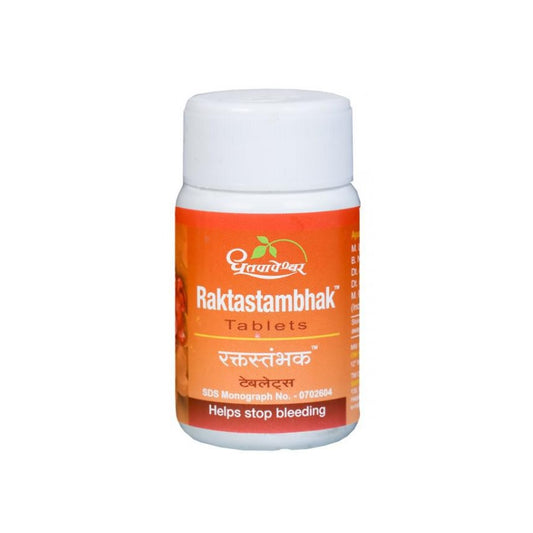 Dhootapapeshwar Ayurvedic Raktastambhak Helps Stop Bleeding 60 Tablet