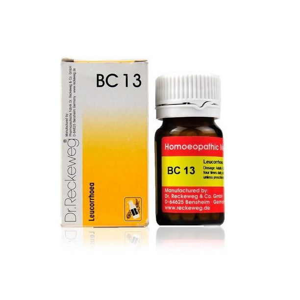 Dr Reckeweg Homoeopathy Leucorrhoea Bio Combination 13 (BC 13) 20gm Tablet