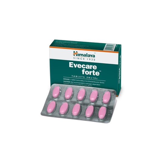 Himalaya Herbal Ayurvedic Evecare Forte Women's Health Политравяной состав, 3 таблетки по 10 штук