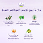 Гималайский травяной аюрведический массаж для ухода за ребенком способствует росту и укрепляет связь с детским маслом