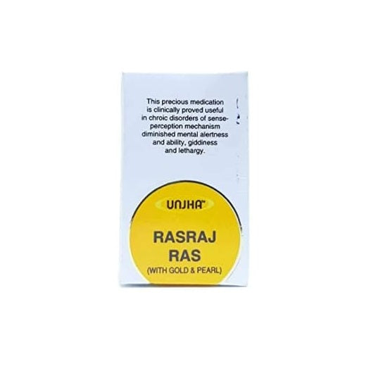 Unjha Ayurvedic Rasraj Ras (SMY) Tabletten zur Unterstützung der Atemwege