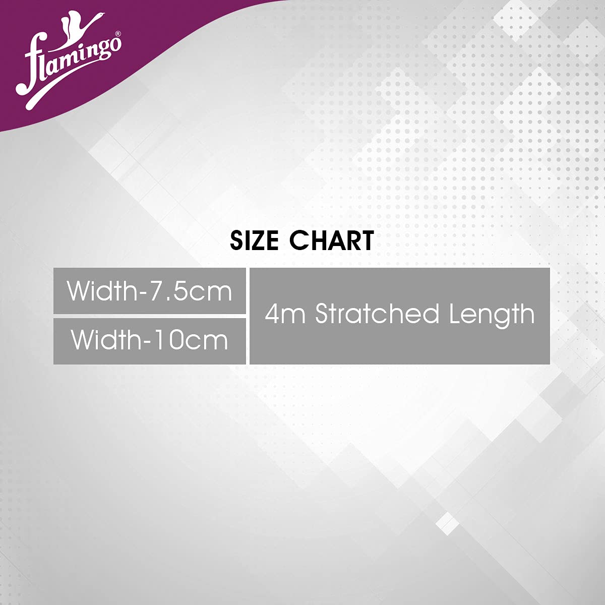 Flamingo Health Orthopaedic Flamicrepe 4Meter Streched Length