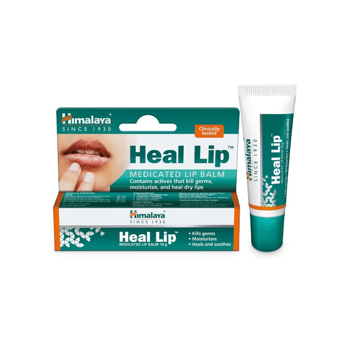 Himalaya Ayurvedic Herbal Healthcare Heal Lip (Medicated Lip Balm) 10 Gm