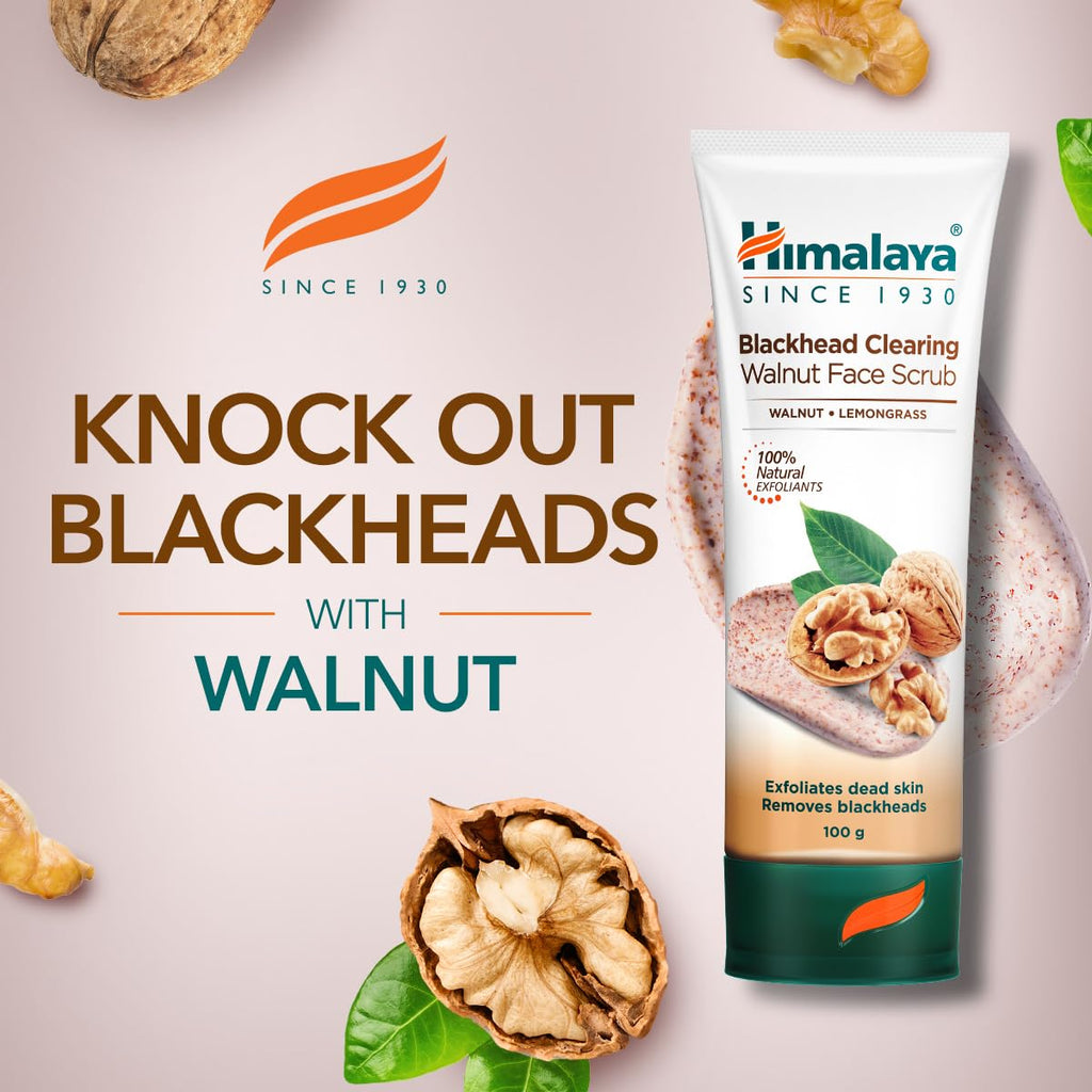 Himalaya Herbals Mitesser-Clearing-Walnuss-Gesichtspeeling