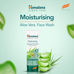 Himalaya Herbals Moisturizing Aloe Vera Face Wash