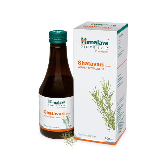 Himalaya Pure Herbs Women's Wellness Herbal Ayurvedic Shatavari fördert die Laktation Sirup 200 ml