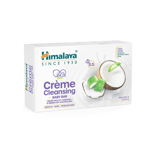 Himalaya Crème Cleansing Baby Care Bar Gentle Care For Newborns Skin Soap