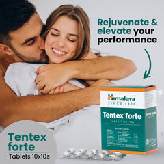 Himalaya Herbal Ayurvedic Tentex Forte Мужское здоровье омолаживает и повышает работоспособность 10 таблеток