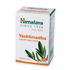 Himalaya Pure Herbs Желудочный оздоровительный травяной аюрведический препарат Яштимадху, снижающий кислотность, 60 таблеток