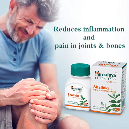 Himalaya Pure Herbs Shallaki Bone & Joint Wellness 60 Tablets