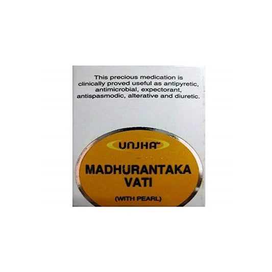 Unjha Ayurvedic Madhurantak Vati (MY) Tabletten