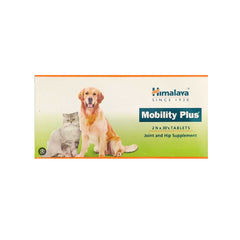 Himalaya Mobility Plus Joint And Hip Supplement Dogs and Cats 60 Tablets