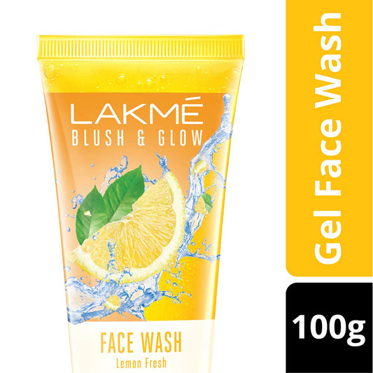 Lakmé – Blush And Glow – Lemon Freshness – Gel-Gesichtswaschmittel mit Zitronenextrakten