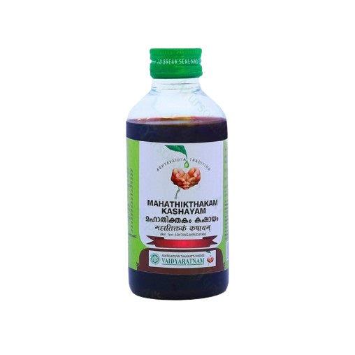 Vaidyaratnam Mahathikthakam Kashayam Liquid 200lm