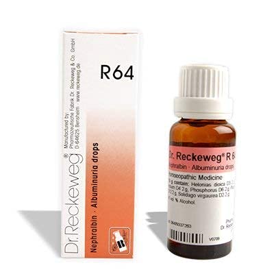 Dr. Reckeweg Homöopathie R64 Albuminurie Tropfen 22 ml