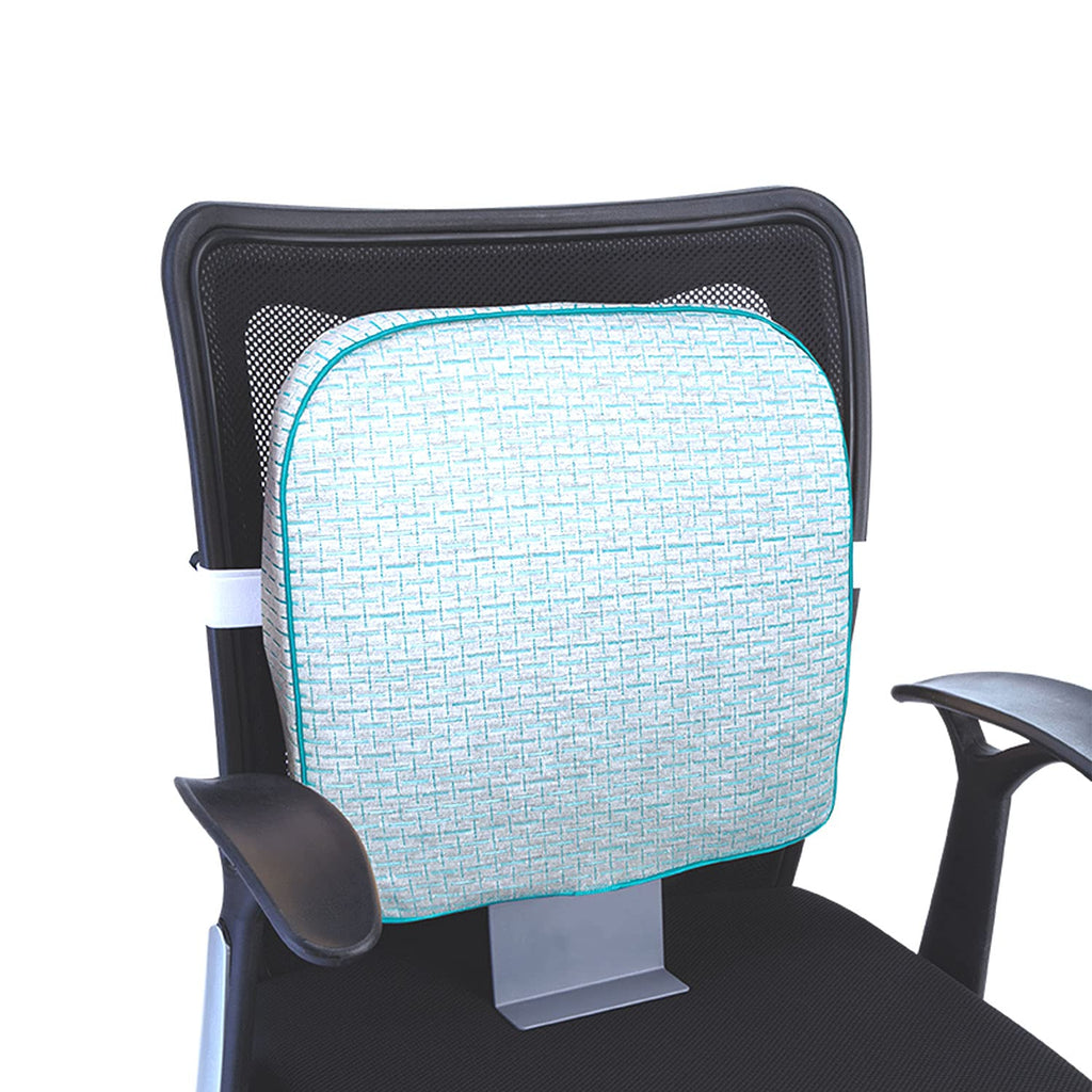 Flamingo Health Premium Memory Foam Back Rest with Height Adjustable Stand