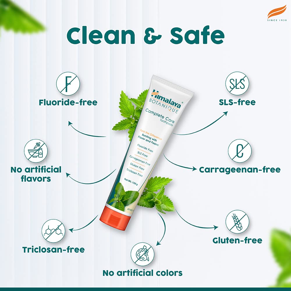 Himalaya Botanique Complete Care Toothpaste (Simply Mint) 150g