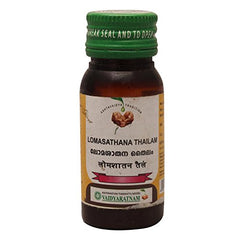 Vaidyaratnam Lomasathana Thailam Oil 25Ml