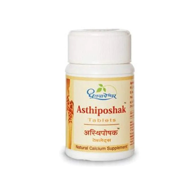 DHOOTAPAPESHWAR Ayurvedic Asthiposhak Natural Calcium Suppliment Tablets