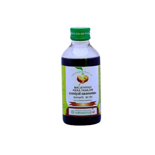 Vaidyaratnam Malatyadi Kera Thialam Oil 200 Ml