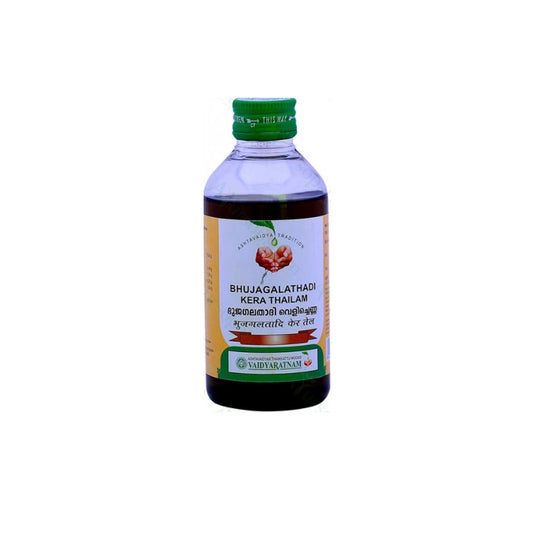 Vaidyaratnam Ayurvedic Bhujagalathadi Kera Thailam Oil 200 Ml