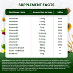 Himalayan Organics Pflanzlicher Kollagen-Builder mit 8 B-Vitaminen, vegetarisch, 90 Kapseln