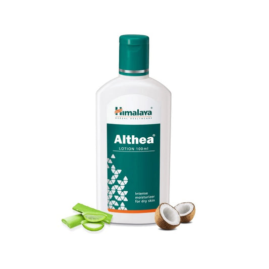 Himalaya Ayurvedic Herbal Healthcare Althea Lotion Intensive Feuchtigkeitscreme für trockene Haut Lotion 100 ml