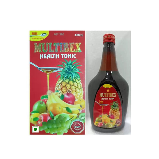 L &amp; T Healthcare Ayurvedischer Multibex Kräutergesundheits-Tonikum-Sirup, 450 ml