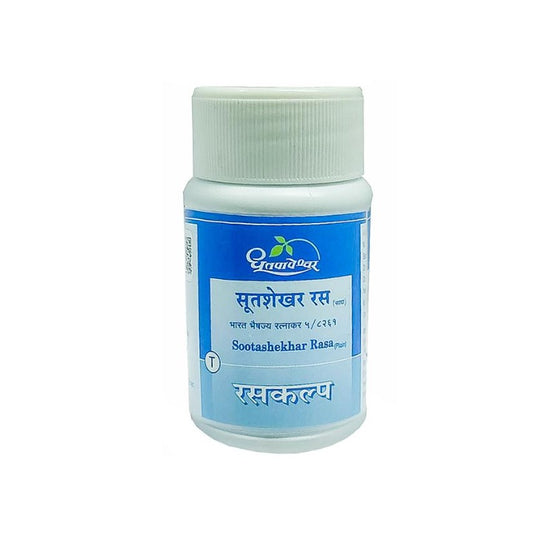 Dhootapapeshwar Ayurvedic Sootshekhar Ras Plain Tablets