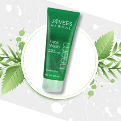 Jovees Herbal Strawberry,Tea Tree,Lemon,Neem,De Tan & Grape Face Wash