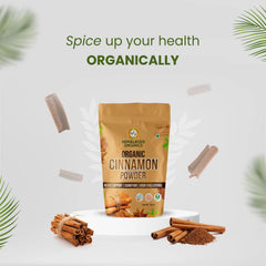 Himalayan Organics Органический порошок корицы/далчини для поддержки сердца, познания, хорошего холестерина (350 грамм)