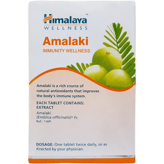 Himalaya Pure Herbs Immunity Wellness Травяной аюрведический препарат Амалаки для укрепления здоровья 60 таблеток