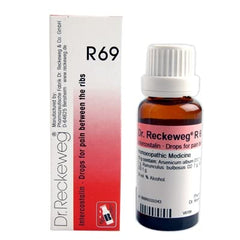 Dr Reckeweg Homoeopathy R69 for Pain Between The Ribs Drops 22 ml