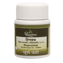 Dhootapapeshwar Ayurvedische Hingswashtak-Tabletten und Churna-Pulver