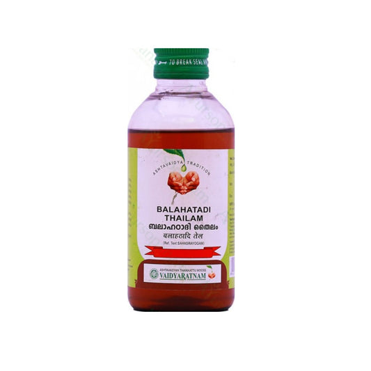 Vaidyaratnam Ayurvedic Balahatadi Kera Thailam Oil 200 Ml