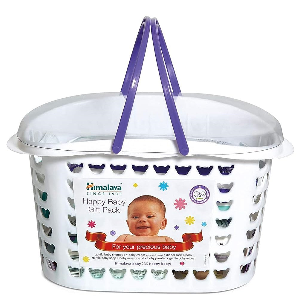 Himalaya Herbal Ayurvedic Baby Care GIFT BASKET 7 in 1 Kit