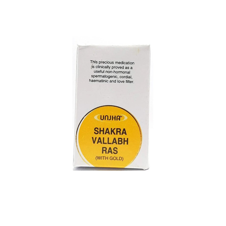 Unjha Ayurvedic Shakra Vallabh Ras (S.Y) Tablets