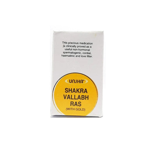 Unjha Ayurvedische Shakra Vallabh Ras (SY) Tabletten