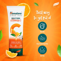 Himalaya Brightening Vitamin C Blueberry,Orange & Strawberry Face Wash