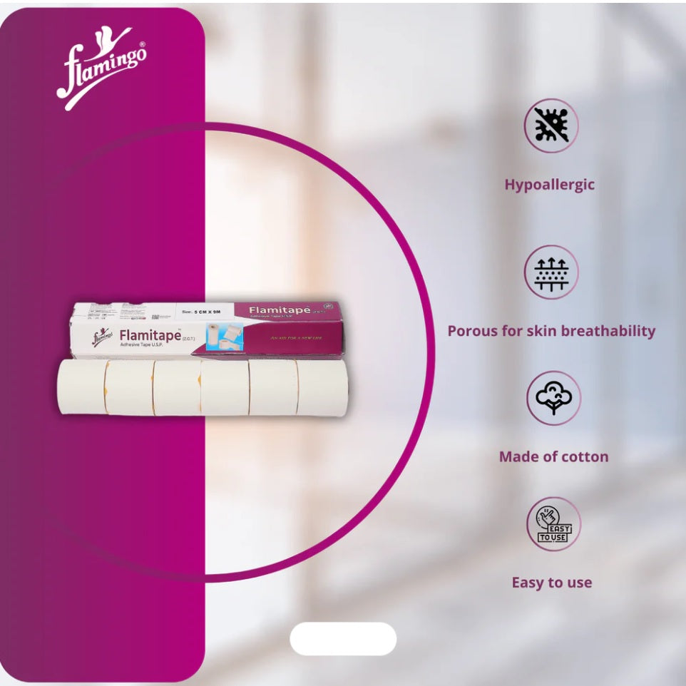 Flamingo Health Orthopädischer Flamitape (ZOT) Krankenhausschlauch