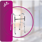 Flamingo Health Orthopaedic Walker with Castor (360° rotating wheels) Universal Code 2335