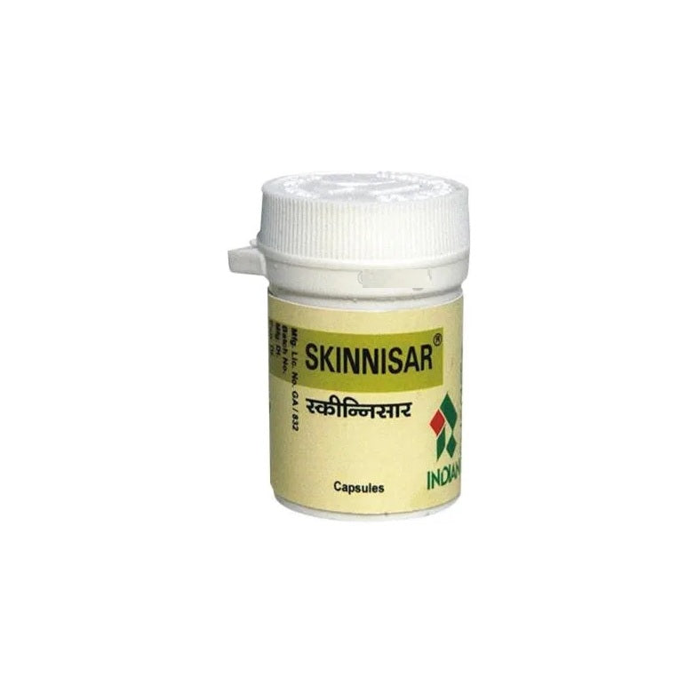 Indian Remedies Ayurvedic Skinnisar Capsule & Cream 25gm