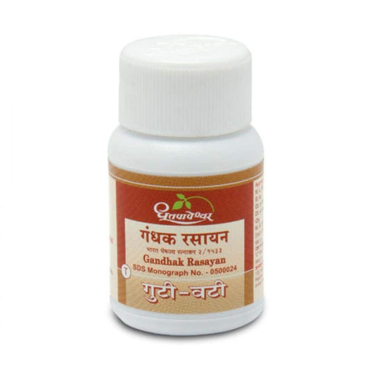 Dhootapapeshwar Ayurvedische Gandhak Rasayan Tablette