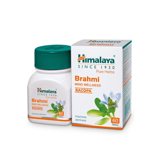 Himalaya Pure Herbs Brahmi Mind Wellness 60 Tabletten