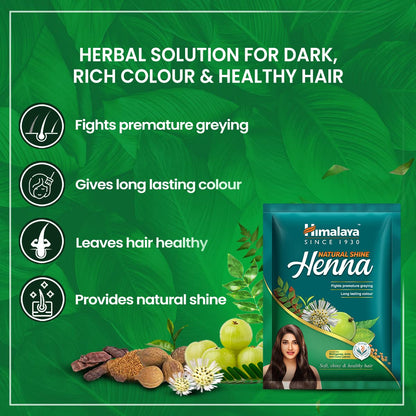 Himalaya Herbals Natural Shine Henna Hair Powder