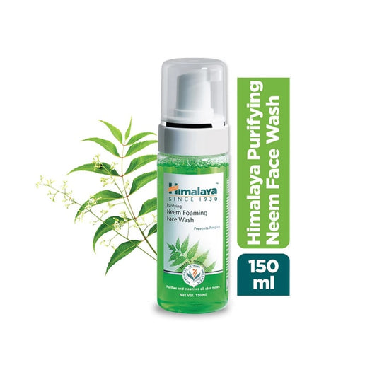 Himalaya Herbal Ayurvedic Personal Care Очищающая пенка из нима очищает и очищает все типы кожи Умывальник для лица