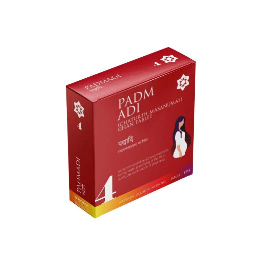 Dr Vasishth's Ayurvedic Padmadi Masanumasik 4th Month 60 Tablets