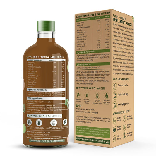 Himalayan Organics Triphala-Saft 1 Liter